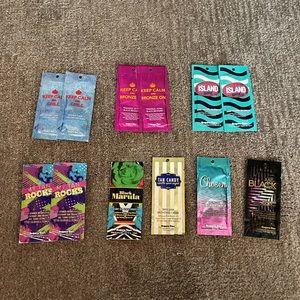 SupreTan Tanning Lotion Packet Lot of 12